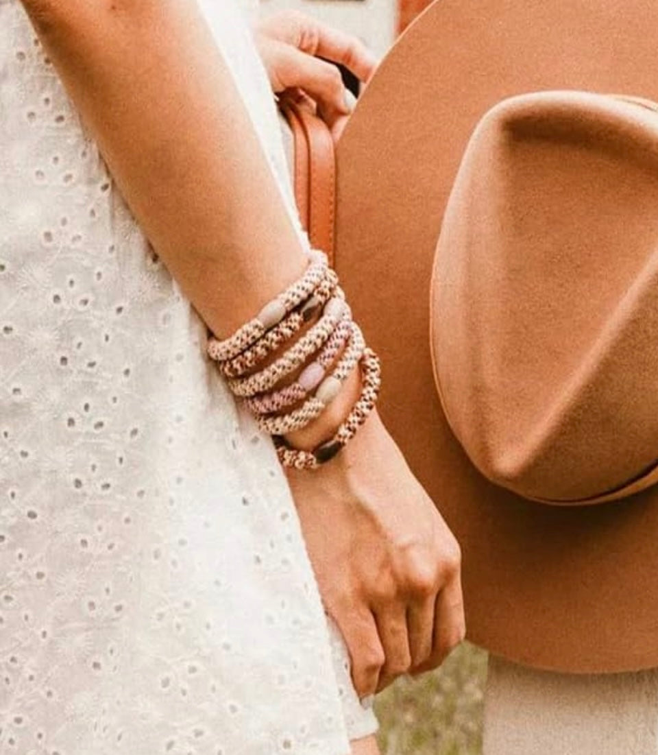 Haar elastiek / Armbandje Braids Natural