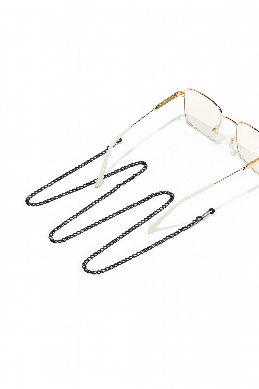 Brilketting Schakel Zwart