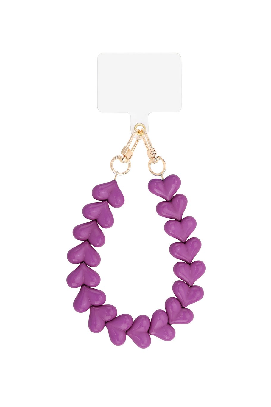 Telefoon/ tasketting Colored Hearts