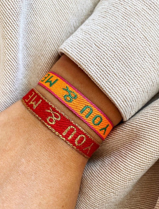 Polsbandje You & Me Red