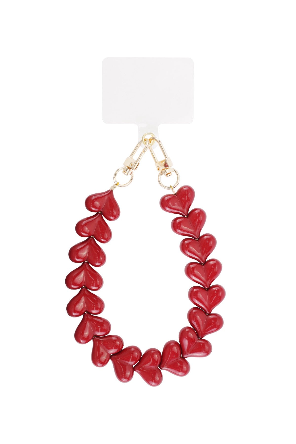 Telefoon/ tasketting Colored Hearts