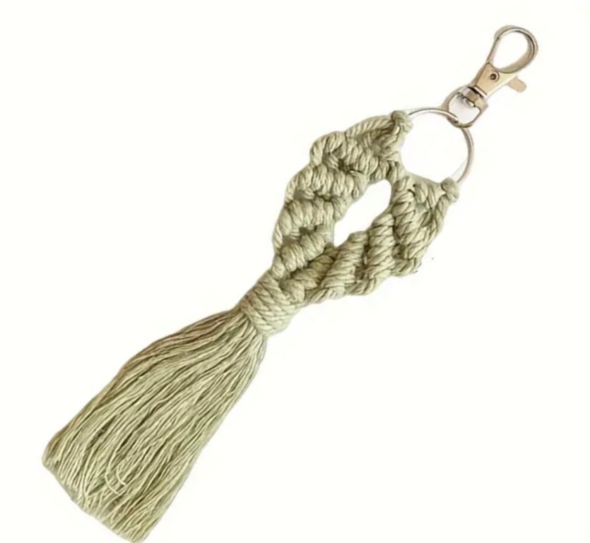 Sleutelhanger Macramé