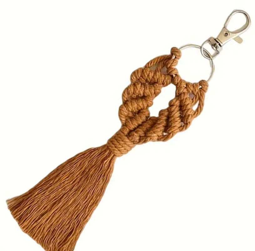Sleutelhanger Macramé