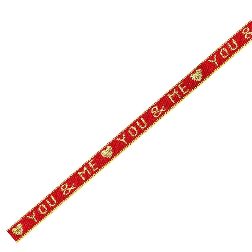 Polsbandje You & Me Red