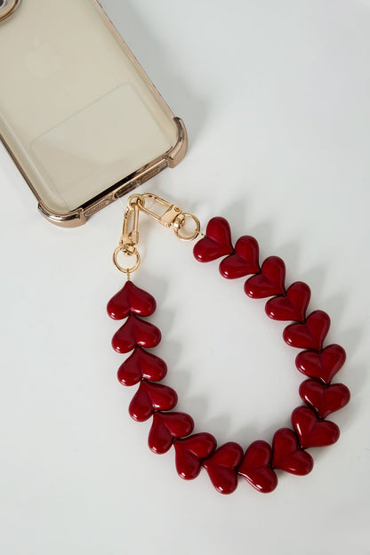 Telefoon/ tasketting Colored Hearts