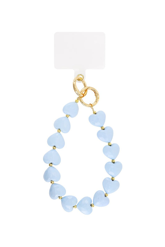 Telefoon/ Tasketting Pastel Hearts